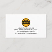 Richtungsweisende Arrow-Routen Visitenkarte (Rückseite)