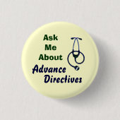 Richtungweisender Vorknopf fragen mir Button (Vorderseite)