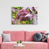Ricinus communis leinwanddruck (Insitu (Wohnzimmer))