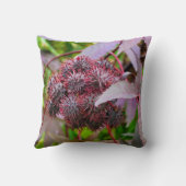 Ricinus communis Throw Cushion Kissen (Rückseite)
