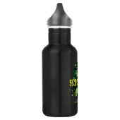 Rick and Morty Falling Quote Abzeichen Edelstahlflasche (Links)