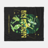 Rick and Morty Falling Quote Abzeichen Fleecedecke (Vorderseite (Horizontal))