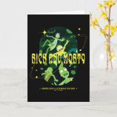 Rick and Morty Falling Quote Abzeichen Karte (Gelbe Blume)