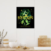 Rick and Morty Falling Quote Abzeichen Poster (Küche)