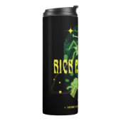 Rick and Morty Falling Quote Abzeichen Thermosbecher (Nach links gedreht)
