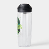 Rick and Morty Falling Quote Abzeichen Trinkflasche (Rückseite)