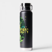 Rick and Morty Falling Quote Abzeichen Trinkflasche (Rückseite)