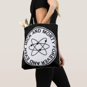 Rick and Morty Forever and Ever Atomic Abzeichen Tasche (Von Nahem)