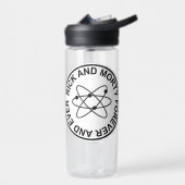Rick and Morty Forever and Ever Atomic Abzeichen Trinkflasche (Links)