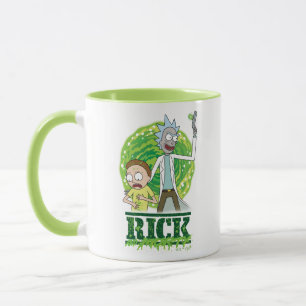 RICK AND MORTY™ Grüner Spritzer Tasse