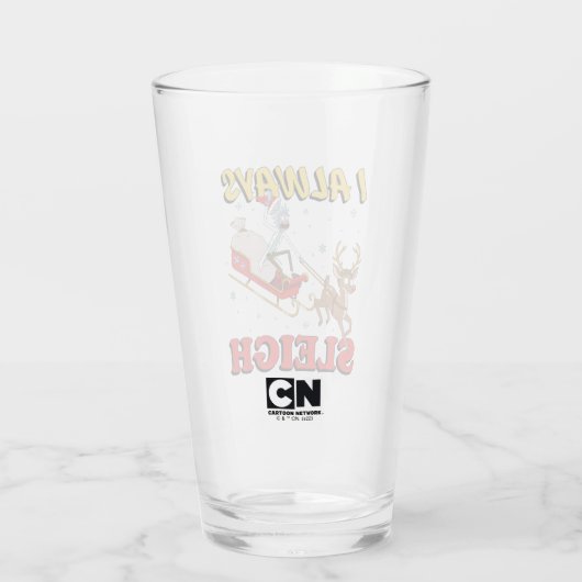 Rick and Morty | I Always Sleigh Glas (Rückseite)