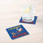 Rick and Morty | I Always Sleigh Rechteckiger Pappuntersetzer (Vor Ort)