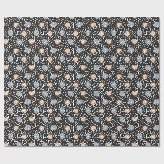 Rick and Morty Lightning Pattern Geschenkpapier (Flach)