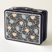 Rick and Morty Lightning Pattern Metall Brotdose (Rückseite)