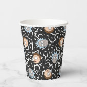Rick and Morty Lightning Pattern Pappbecher (Rückseite)