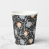 Rick and Morty Lightning Pattern Pappbecher (Rechts)