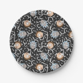 Rick and Morty Lightning Pattern Pappteller (Vorderseite)
