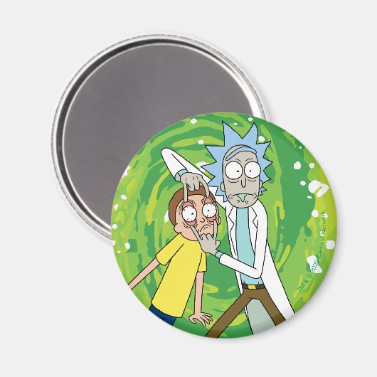 RICK AND MORTY™ Look At Magnet (Vorderseite/Rückseite)