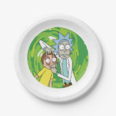 RICK AND MORTY™ Look At Pappteller (Vorderseite)