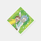 RICK AND MORTY™ Look At Serviette (Ecke)