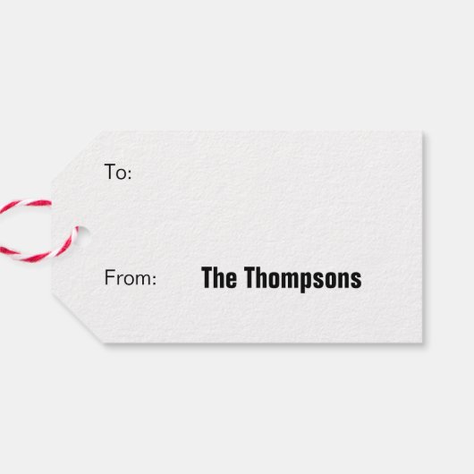 Rick and Morty | Merry Rickmas Presents Geschenkanhänger (Rückseite Horizontal)