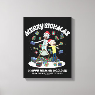Rick and Morty | Merry Rickmas Presents Leinwanddruck