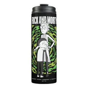RICK AND MORTY™ Morty umarmt Rick Thermosbecher