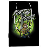 Rick and Morty - Portal Boyz Mittlere Geschenktüte (Vorderseite)