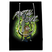 Rick and Morty - Portal Boyz Mittlere Geschenktüte (Rückseite)