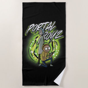 Rick and Morty - Portal Boyz Strandtuch
