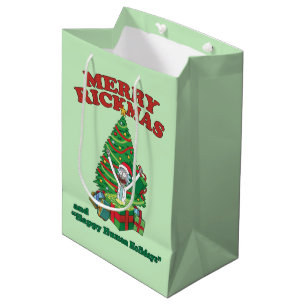 Rick and Morty Portal Rick Merry Rickmas Mittlere Geschenktüte