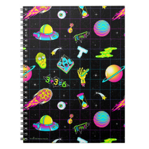 RICK AND MORTY™ Psychedelic Season 3 Pattern Notizblock