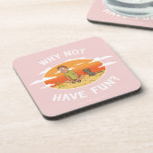 RICK AND MORTY™ | Why Not Have Fun Getränkeuntersetzer (Linke Seite)