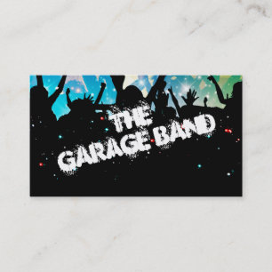 Rick And Roll Garage Band Visitenkarte