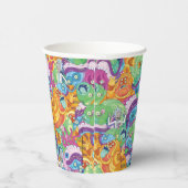 Rick Apokalypse Party Alien Pattern Pappbecher (Rechts)