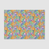 Rick Apokalypse Party Alien Pattern Seidenpapier (Vorderseite)