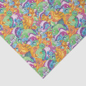 Rick Apokalypse Party Alien Pattern Seidenpapier (Ausschnitt)