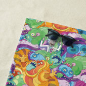 Rick Apokalypse Party Alien Pattern Strandtuch (Beispiel)