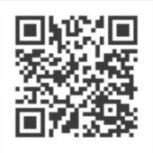 Rick Astley QR-Code Aufkleber (Vorderseite)