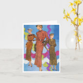 Rick-Gestell Trio Karte (Gelbe Blume)