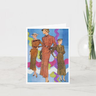 Rick-Gestell Trio Karte