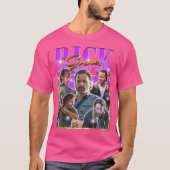 Rick Grimes Retro Bootleg Retro Bootleg T-Shirt (Vorderseite)