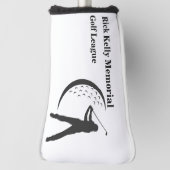 Rick Kelly Golf League Putter Cover Golf Headcover (Rotieren 90)