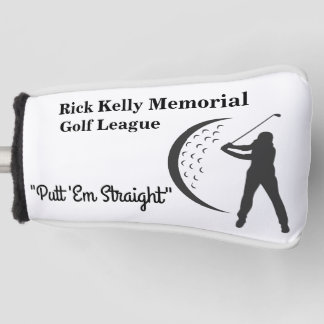 Rick Kelly Golf League Putter Cover Golf Headcover