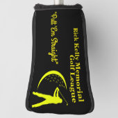 Rick Kelly Golf League Putter Cover Golf Headcover (Rotieren 90)