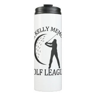 Rick Kelly Golf League Wasserflasche Thermosbecher