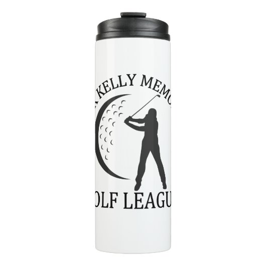 Rick Kelly Golf League Wasserflasche Thermosbecher (Vorderseite)