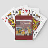 Rick London Big Box Stores for Cats Comic Spielkarten (Rückseite)