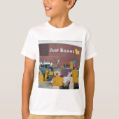 Rick London Big Box Stores for Cats Comic T-Shirt (Vorderseite)