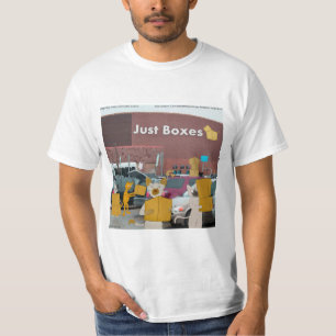 Rick London Big Box Stores for Cats Comic T-Shirt